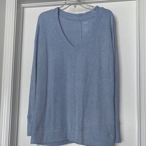 Sonoma Light Blue Textured Knit Shirt
